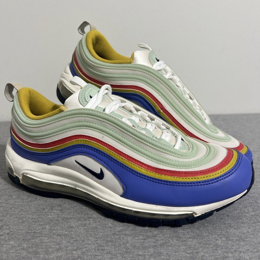 Nike Air Max 97 Sneakers Mens 11 Summit Obsidian Sapphire Shoes DH5724 100‎